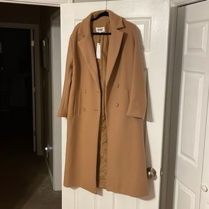 BB Dakota by Steve Madden Camel color Isn’t it Iconic Coat Size Small New